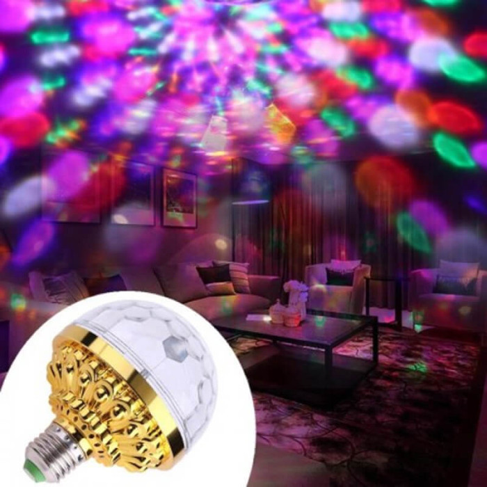 Colorful Rotating Magic Ball Light - Image 2