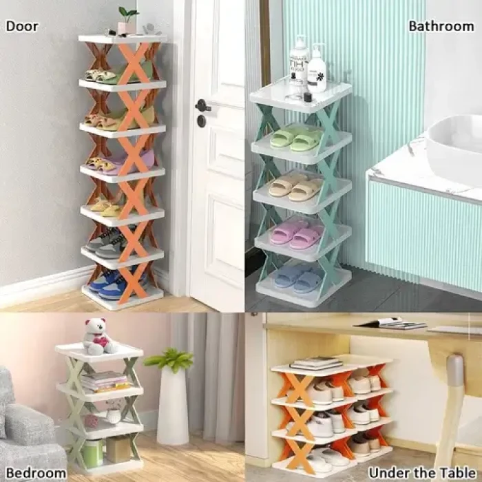 6 layer Multifunctional Shoe Organizer Rack - Image 6
