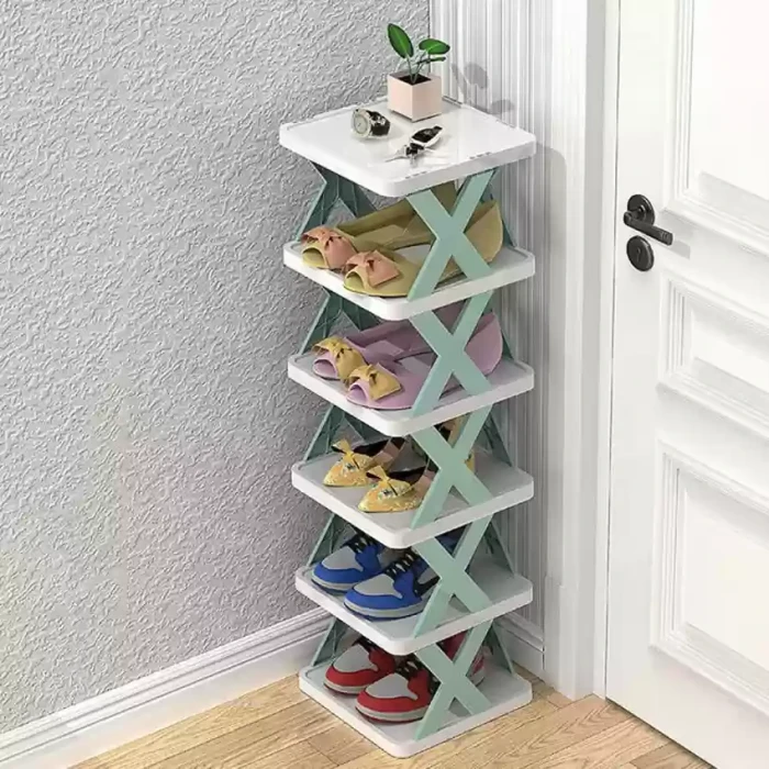 6 layer Multifunctional Shoe Organizer Rack - Image 7