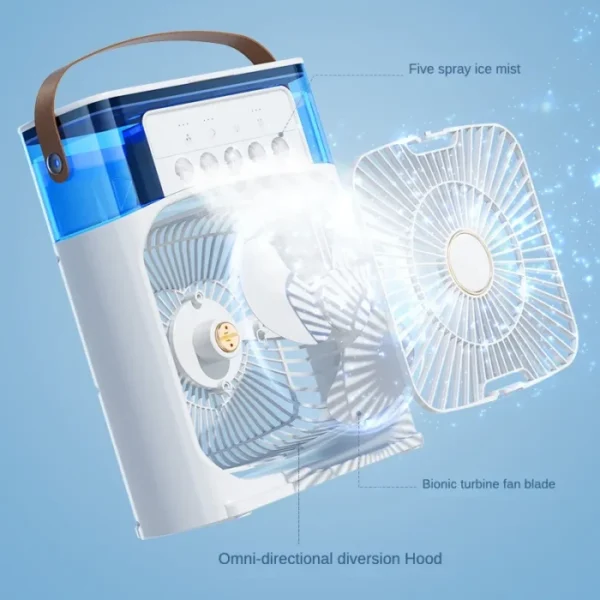 Premium High Quelity Rechargeable Air Cooler - Image 4
