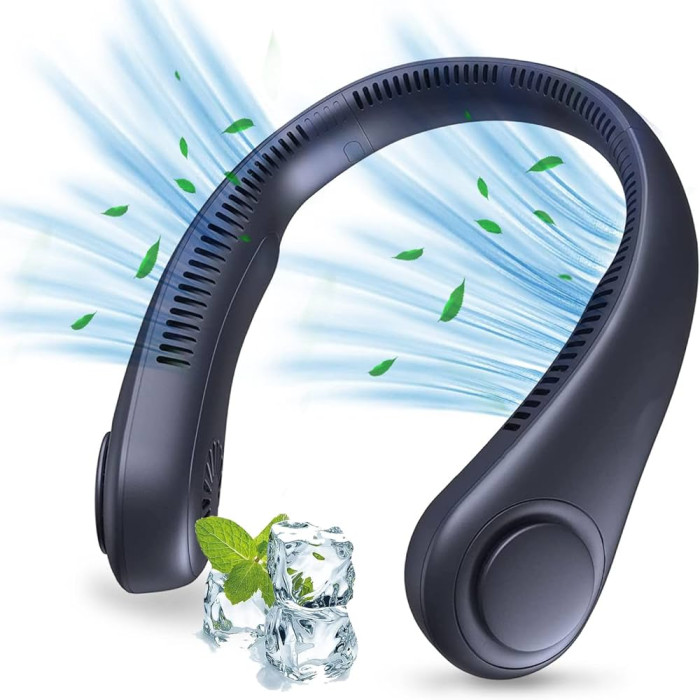 New Portable Rechargeable Neck Fan - Image 6
