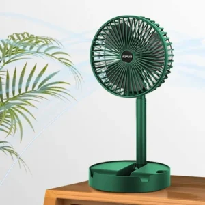 Mini Foldable Telescopic Fan USB Rechargeable Portable